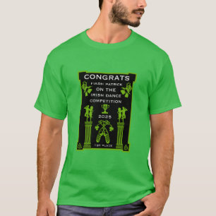 Ierse danswedstrijd t-shirt