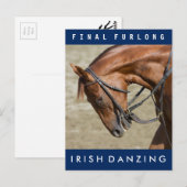 Ierse Danzing - Oklahoma Training Track Briefkaart (Voorkant / Achterkant)