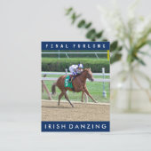 Ierse Danzing - Oklahoma Training Track Briefkaart (Staand voorkant)