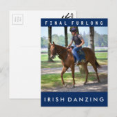 Ierse Danzing - Oklahoma Training Track Briefkaart (Voorkant / Achterkant)
