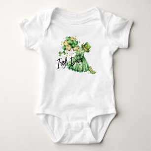 Ierse diva baby body T-shirt St. Patrick's Day