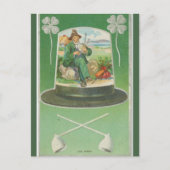  Ierse doedelzakspeler St Patricks Day Briefkaart (Voorkant)