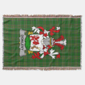 Ierse donateur of O_Donlevy familiewapen Deken (Voorkant)