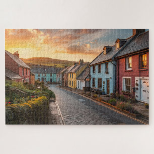 Ierse dorpslegpuzzel legpuzzel