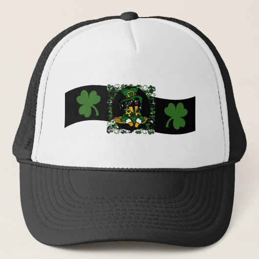 Ierse Doxie Trucker Pet (Voorkant)