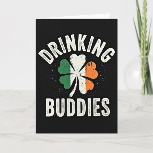 Ierse Drankmaatjes Kaart (Voorkant)