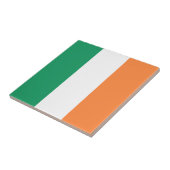 Ierse driekleur vlag patriottisch modern tegeltje (Zijkant)