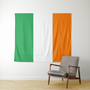 Ierse drievoudige vlag wandkleed