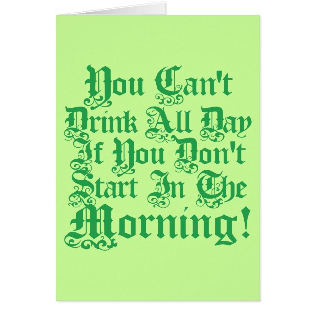 Ierse Drink Humor (Voorkant)