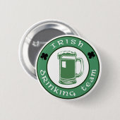 Ierse Drink teamButton Ronde Button 5,7 Cm (Voorkant /achterkant)