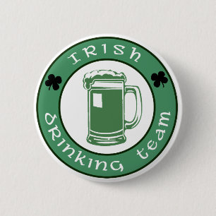 Ierse Drink teamButton Ronde Button 5,7 Cm