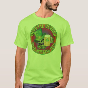 Ierse Drink teamschedel T-shirt