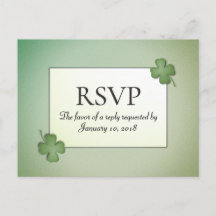 Ierse Dromen RSVP met entree keuzes