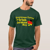 Ierse Duitse jongen T-shirt (Voorkant)