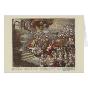 Ierse en Britse geschiedenis James Gillray Caricat