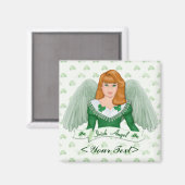 Ierse engel en banner magneet (Voorkant / Achterkant)