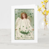 Ierse Engel Kaart (Gele Bloem)