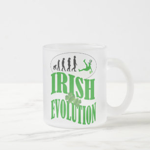 Ierse evolutie matglas koffiemok
