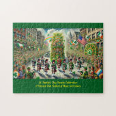 Ierse feestdag, St. Patrick's Day Parade Legpuzzel (Horizontaal)
