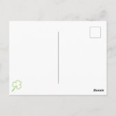 Ierse felicitaties briefkaart (Achterkant)