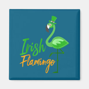 Ierse Flamingo - Grappig Ierland Dierenliefhebber Magneet