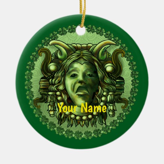 Ierse Gargouille ornament (Voorkant)
