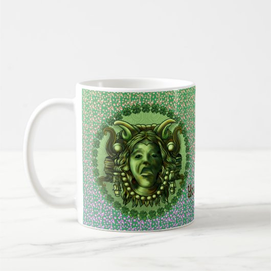 Ierse Gargoyle Koffiemok (Links)