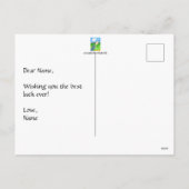 Ierse Geluks Kaart voor St. Patrick's Dag (Achterkant)