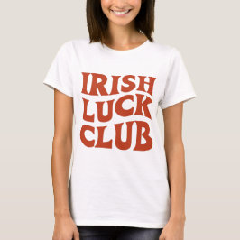 Ierse Geluksclub – Retro Vintage St. Patrick's Day T-shirt