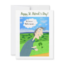 Ierse gelukskaart voor St. Patrick's Day