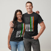 Ierse GILMORE Family American Flag Ierland vlag T-shirt (Unisex)