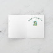 IERSE GIRAFFE ST. PATRICK-KAART DAGNOOT Verse Kaart (Binnen)