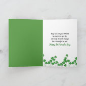 Ierse gnoom in klaverveld kaart (Binnen)