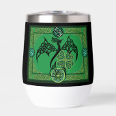 Ierse groene draak Keltisch (Voorkant)