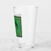 Ierse groene draak Keltisch Glas (Links)