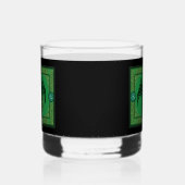 Ierse groene draak Keltisch Whisky Glas (Links)