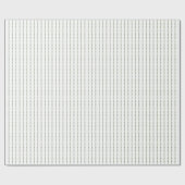 Ierse groene klavertje vier strepen cadeaupapier (Vlak)