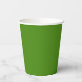 Ierse groene papieren bekers (Achterkant)