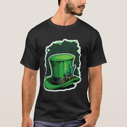 Ierse Groene Top Hoed St Patrick's Day St Patrick' (Voorkant)