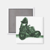 Ierse harde schoenen magneet (Voorkant / Achterkant)