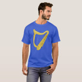 Ierse harp t-shirt (Voorkant volledig)