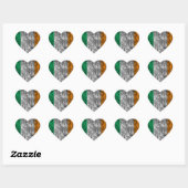 ierse hartvlag hart sticker (Vel)