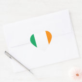 ierse hartvlag hart sticker (Envelop)