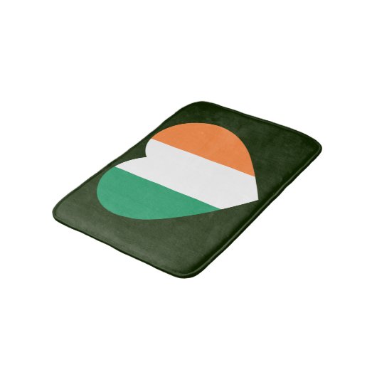 Ierse Heartflag bmcnt Badmat (Gekanteld)