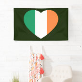 Ierse Heartflag bnrcnt Spandoek (Insitu)