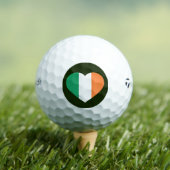 Ierse Heartflag tmtp5 gbcnt Golfballen (Insitu Shirt)