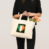 Ierse Heartflag ttcnt Mini Tote Bag (Voorkant (product))