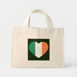 Ierse Heartflag ttcnt Mini Tote Bag