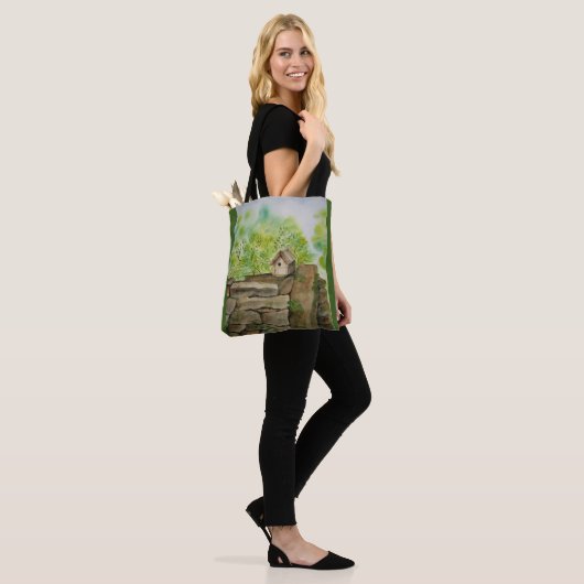 Ierse herbruikbare Canvas tas, winkelen Tote Bag (Op model)