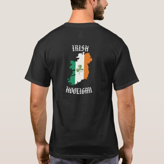 Ierse Hooligan T-Shirt (Achterkant)